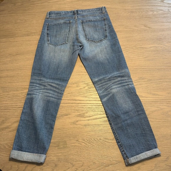 Banana Republic Boyfriend Distressed Jeans Sz 27 Relaxed Fit 90s Bohemian Modern - Picture 6 of 11